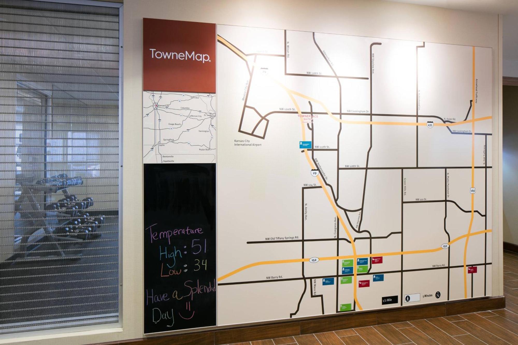 Towneplace Suites By Marriott Kansas City Airport Exterior foto